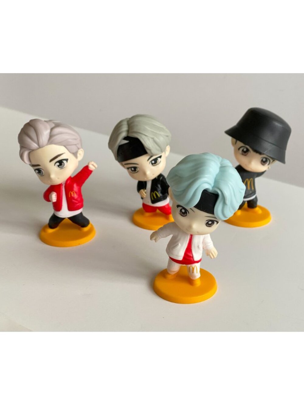 McDonald's Tiny Tan BTS Collectible Figures Happy Meal Toys V Suga RM Jung Kook - Picture 10 of 10